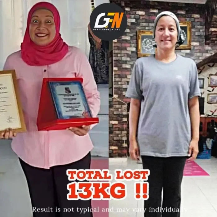 Total loss 13kg