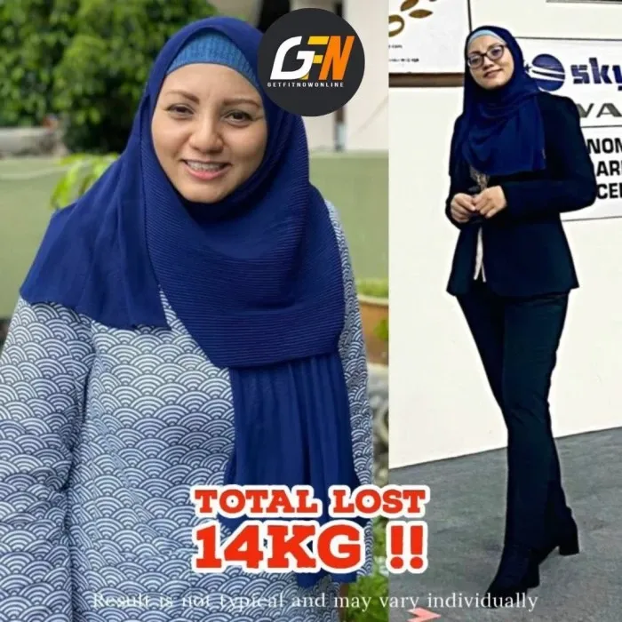 Total loss 14kg