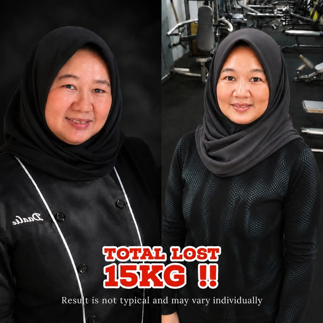 Coach Lea turun 15kg